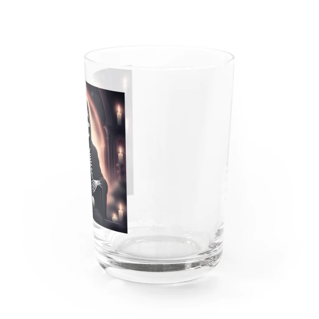 かるるんショップのスケルトン　見えた未来の保証は致し兼ねる Water Glass :right