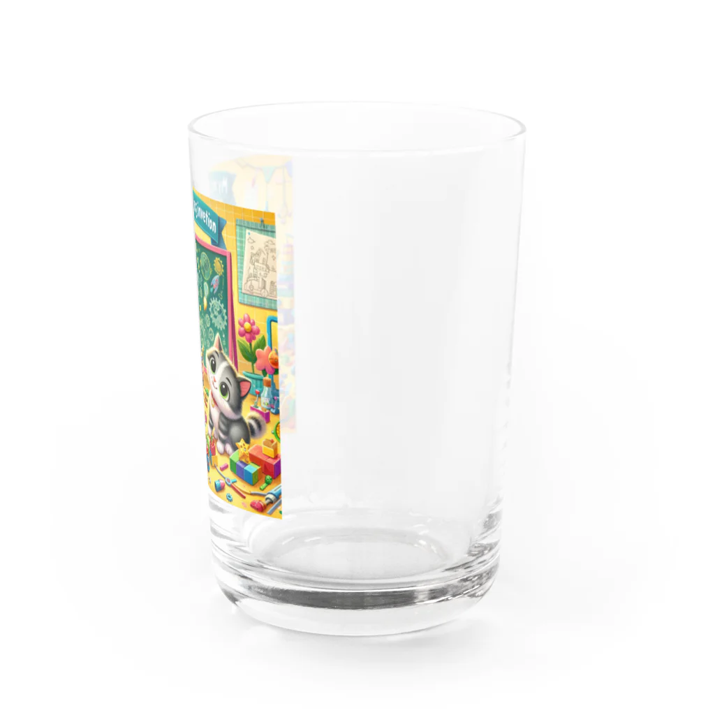 ほっこり絵音舎のぼくのすごいはつめい Water Glass :right