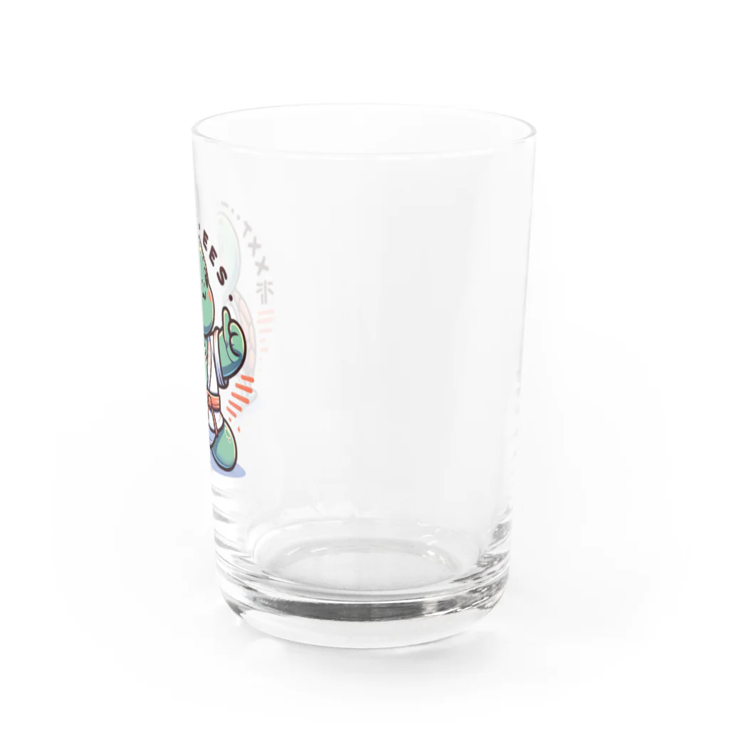 Mushikingの武道カメ Water Glass :right