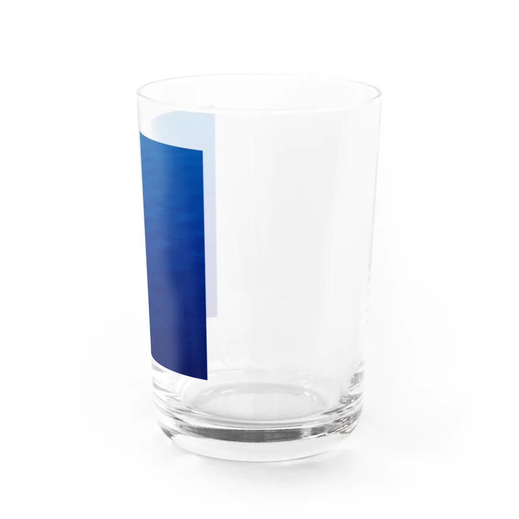 ppqのbluue Water Glass :right