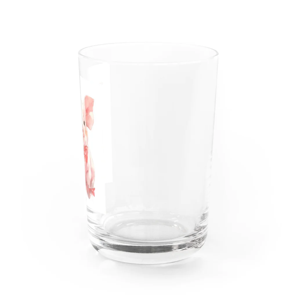 AQUAMETAVERSEのミニ豚　エンジェル717 2065 Water Glass :right