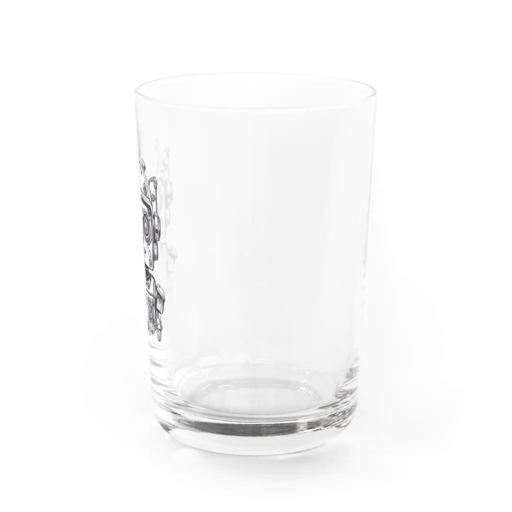 mirinconixのじっと見るガラクタくん Water Glass :right