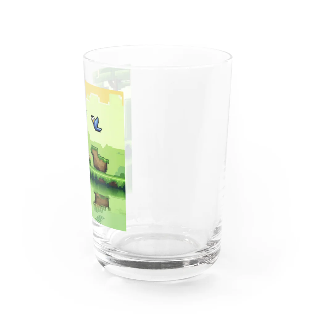 yopipidazeの飛ぶ鳥を落とす勢い Water Glass :right