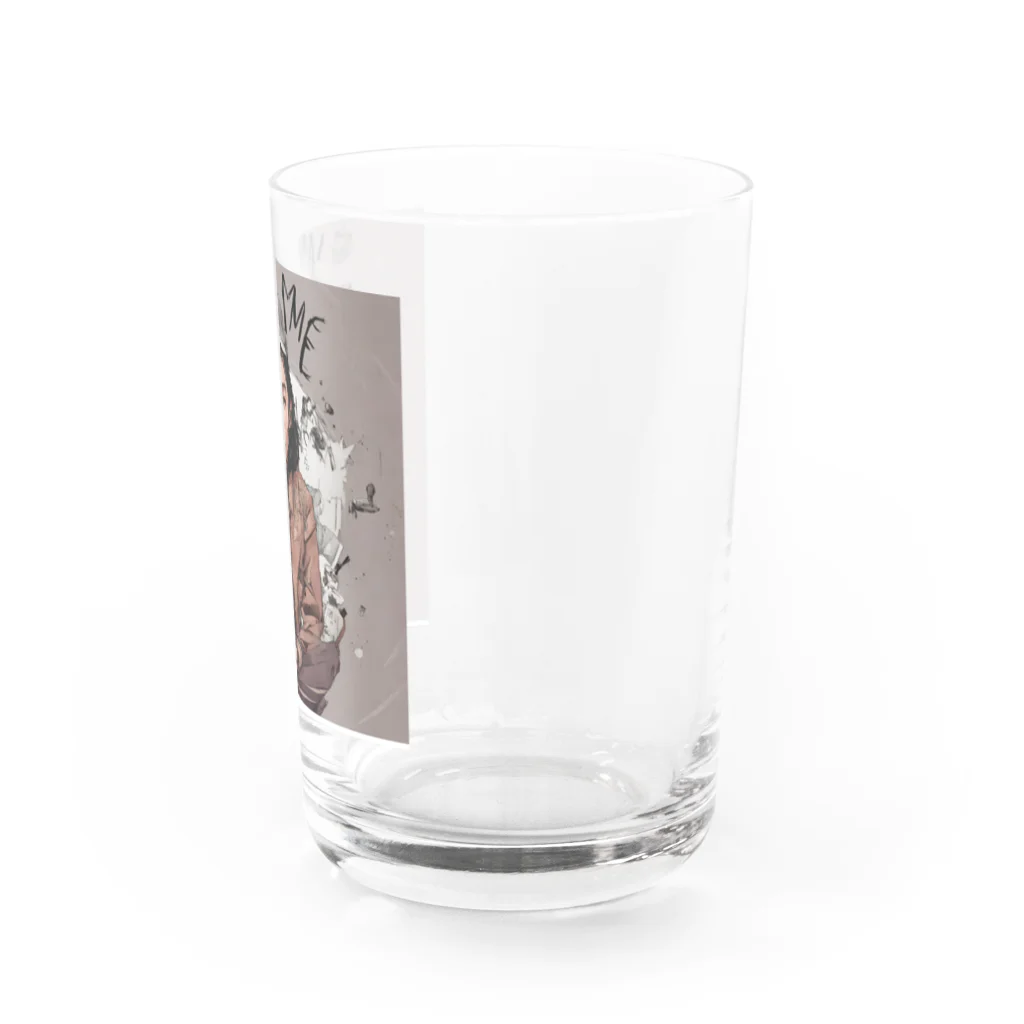 たまとの愉快なショップの私は私 Water Glass :right