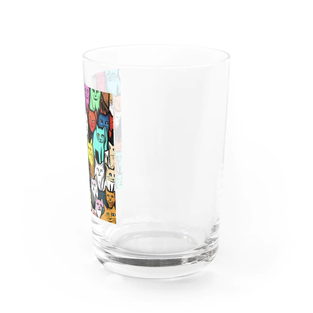 PAC (ポップアートキャット）のPAC (ポップアートキャット) Water Glass :right