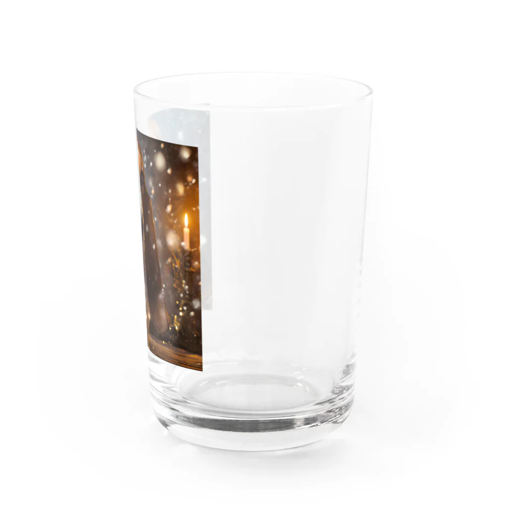 DREAMHOUSEの犬！(バセットハウンド) Water Glass :right