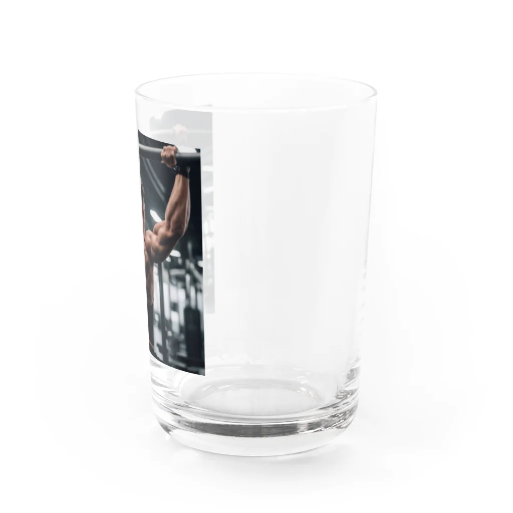 masa11253345のパワフルなトレーニング Water Glass :right