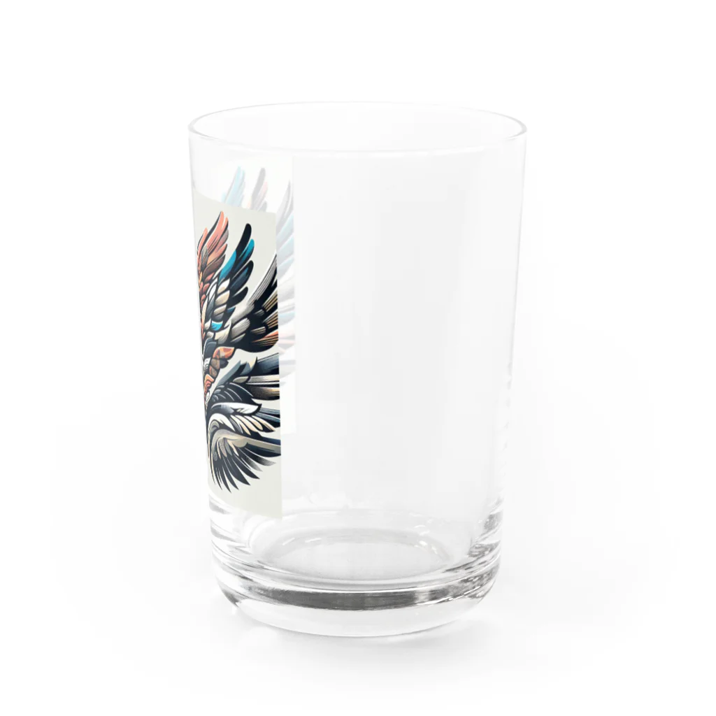 4146-の派手羽 Water Glass :right