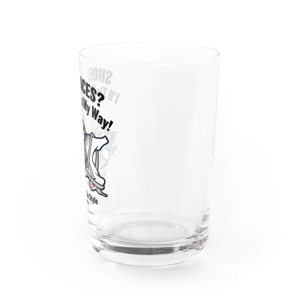 AckeeWolf Art Shopの僕が結んであげるよ　グッズ Water Glass :right