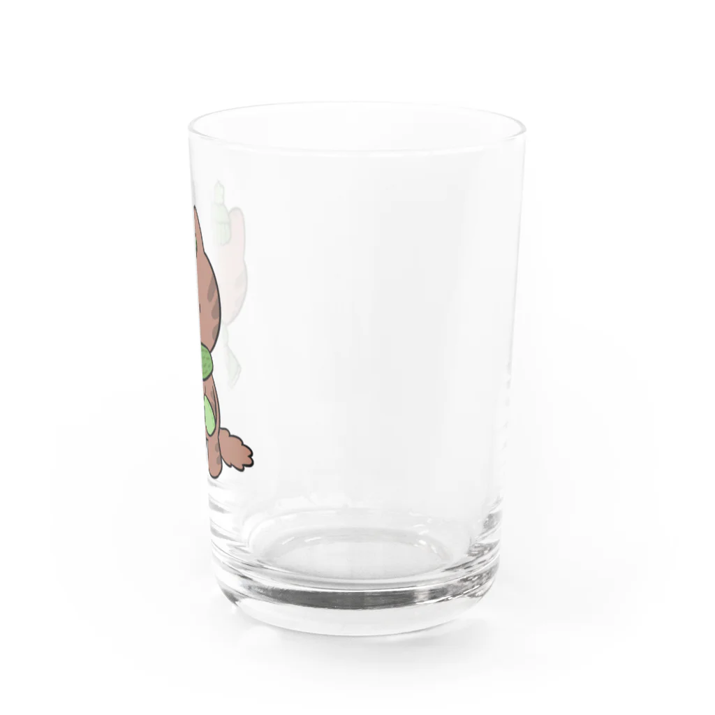 NeKO-SUiのマフラーねこ Water Glass :right