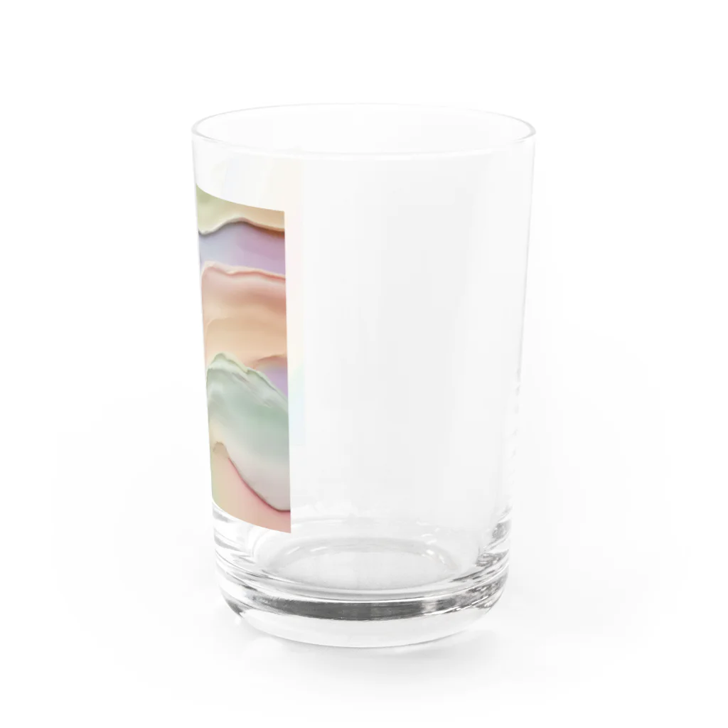 eclat-misaのtextureart series Water Glass :right