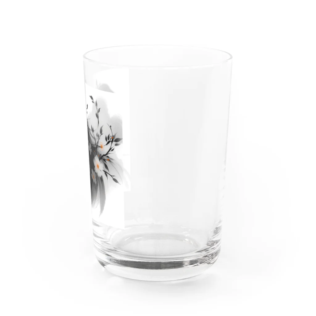 SUMIeの蜜柑色と女性 Water Glass :right