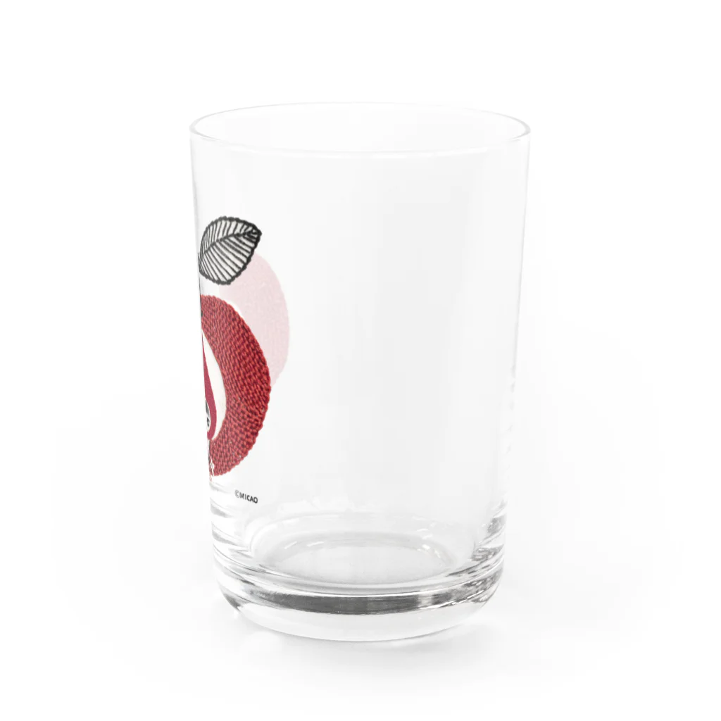 MICAOのリンゴの家 Water Glass :right