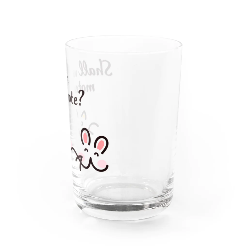 モテモテのモテモテ Water Glass :right