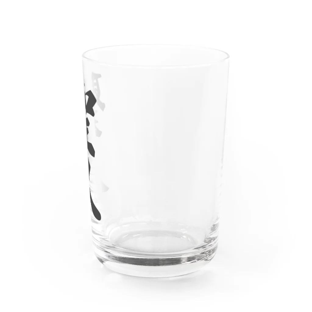 着る文字屋の聖人 Water Glass :right