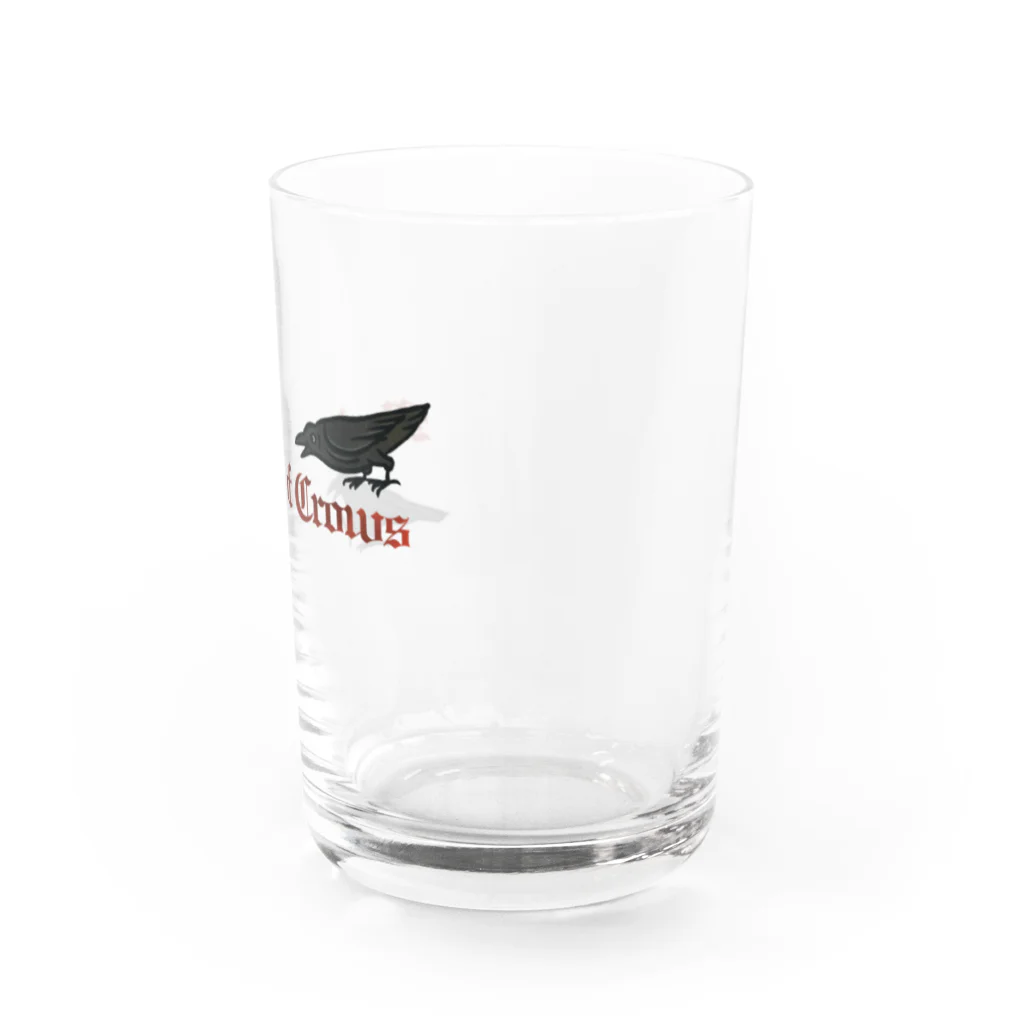 Yellow_SparrowのMurder of Crows Water Glass :right