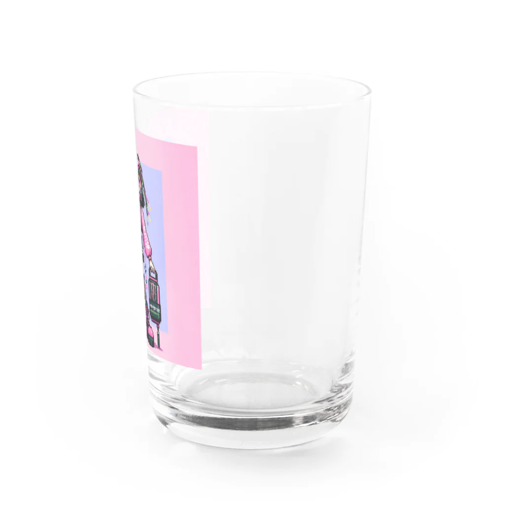 蒲田　次郎のピクセルピンモンガール2 Water Glass :right