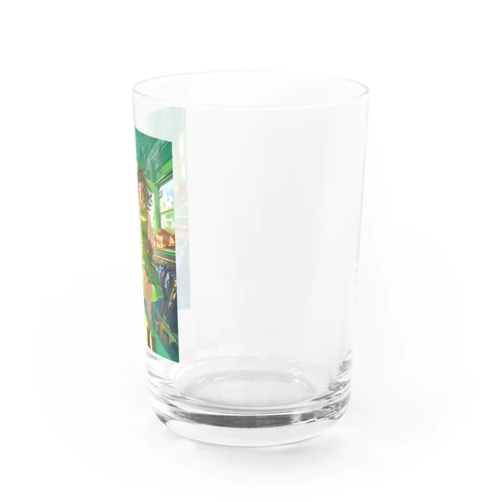 シロクマペンギンのトレインアパレルショップ Water Glass :right