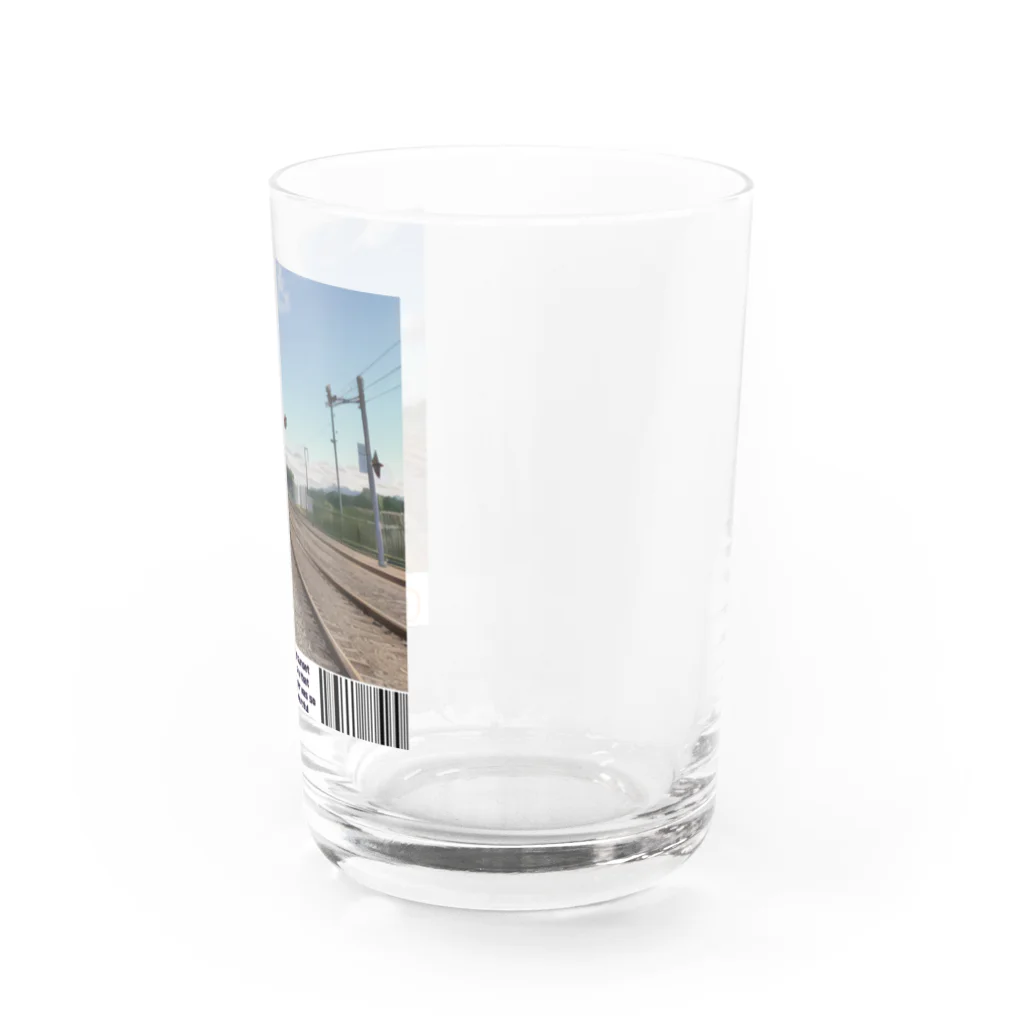 おもちショップのギターと踏切と私。 Water Glass :right