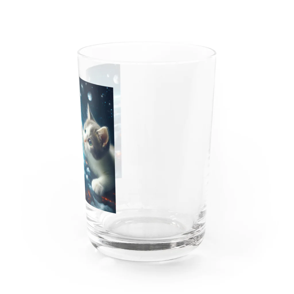 kochi-51の宇宙猫 Water Glass :right