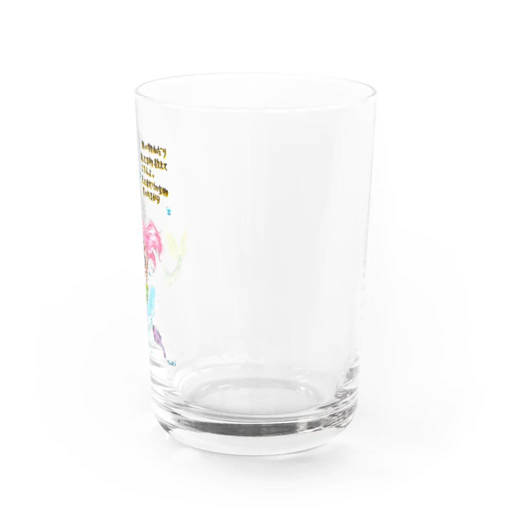 yuritomeのマーメイド_ユリ作品3 Water Glass :right