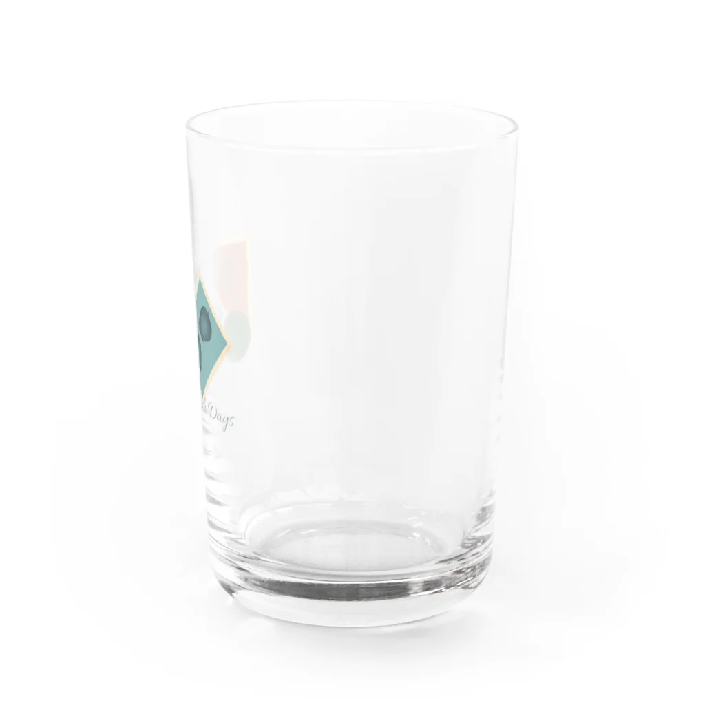  SATOHIROショップのレトロウェーブハーモニー Water Glass :right