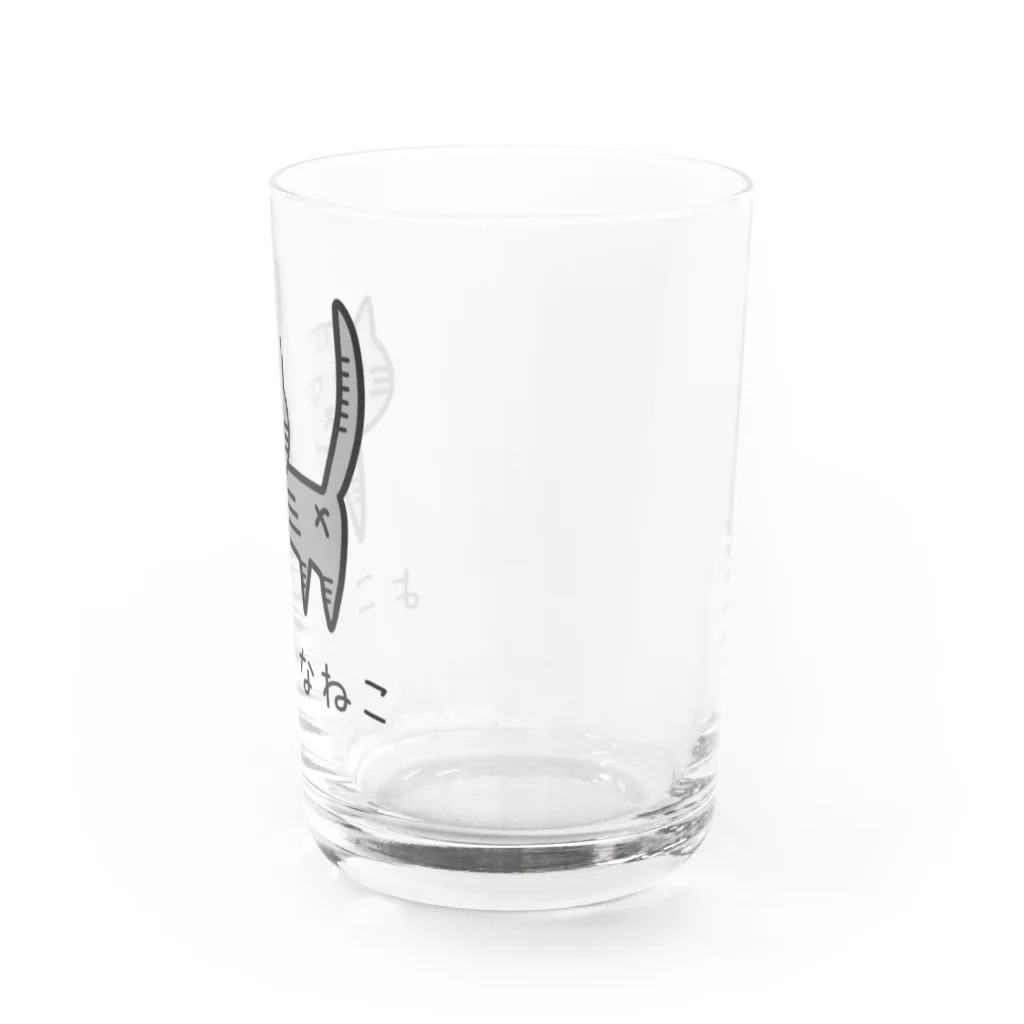 nijinekoのよこしまなねこ Water Glass :right