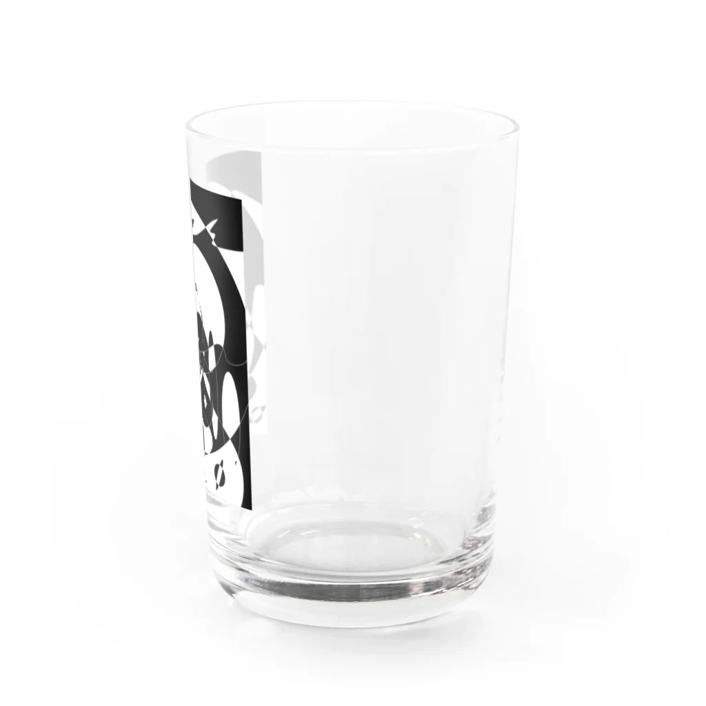 Raitaaa-Reeの黒色世界 Water Glass :right