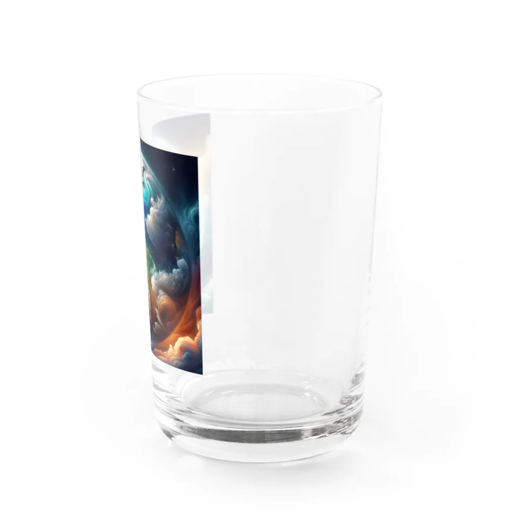 podotataのマグニフィセント地球 Water Glass :right