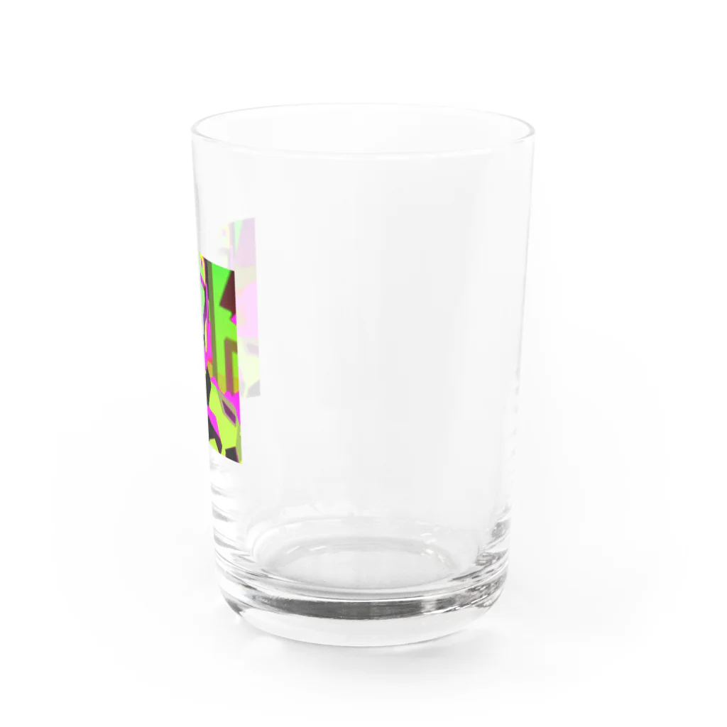 cyborg_dot_comのエナジードリンク好き男 Water Glass :right