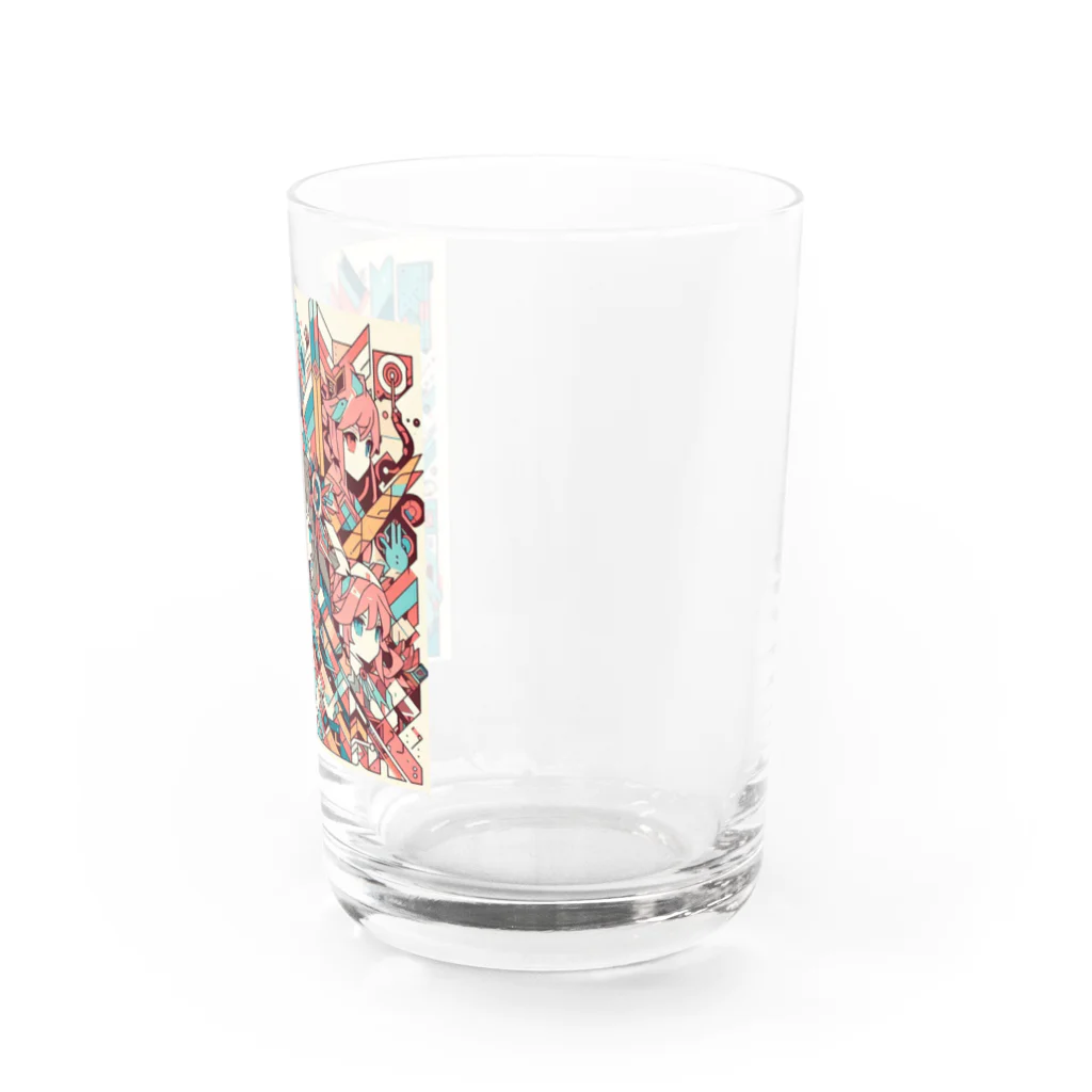 キキの幾何学少女 Water Glass :right