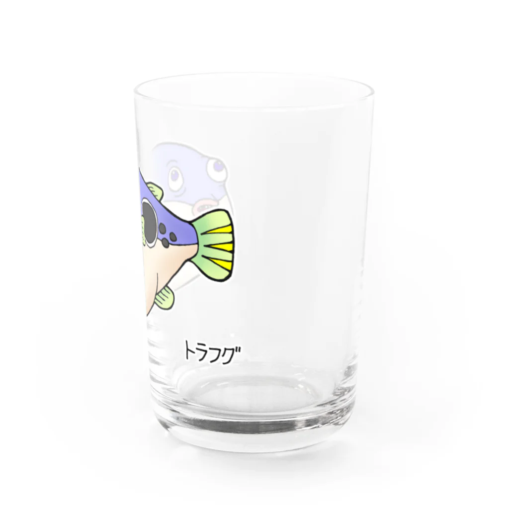 きなこおはぎのお店のトラフグ Water Glass :right