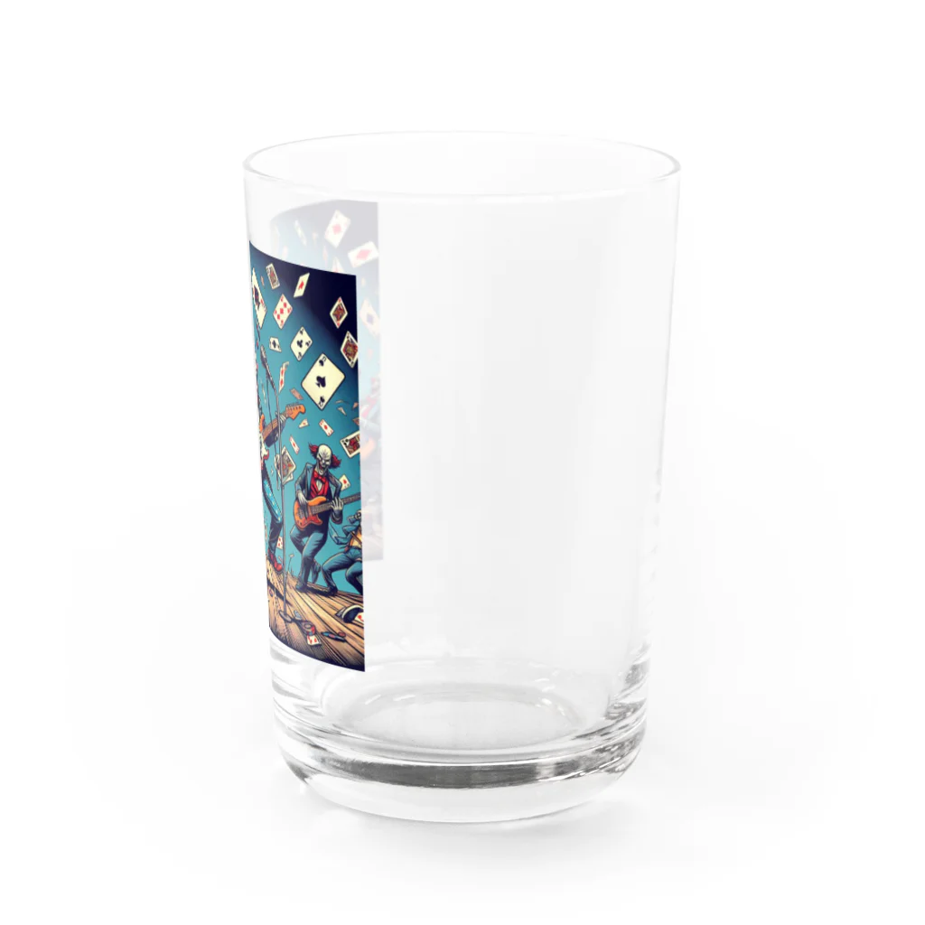 momonekokoの熱狂ピエロ Water Glass :right