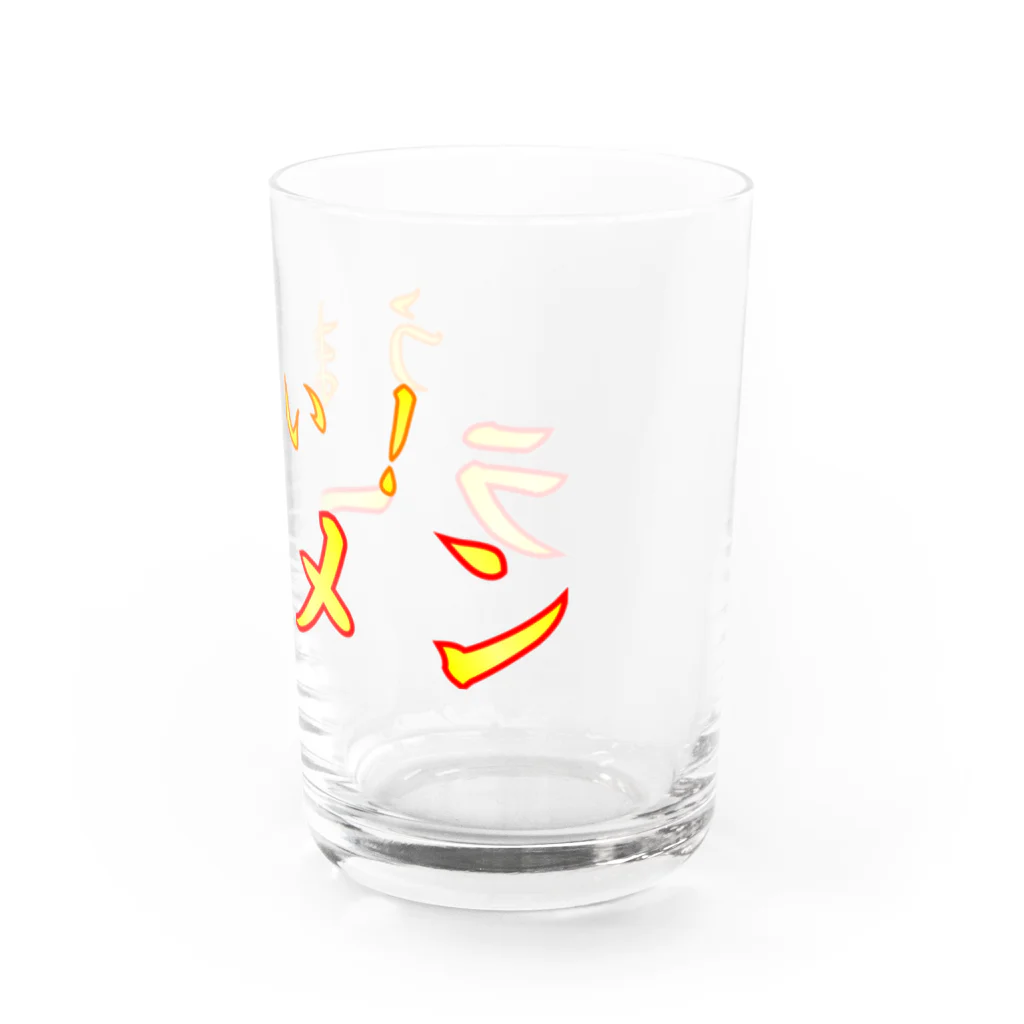 ainarukokoroのうまい　ラーメン Water Glass :right