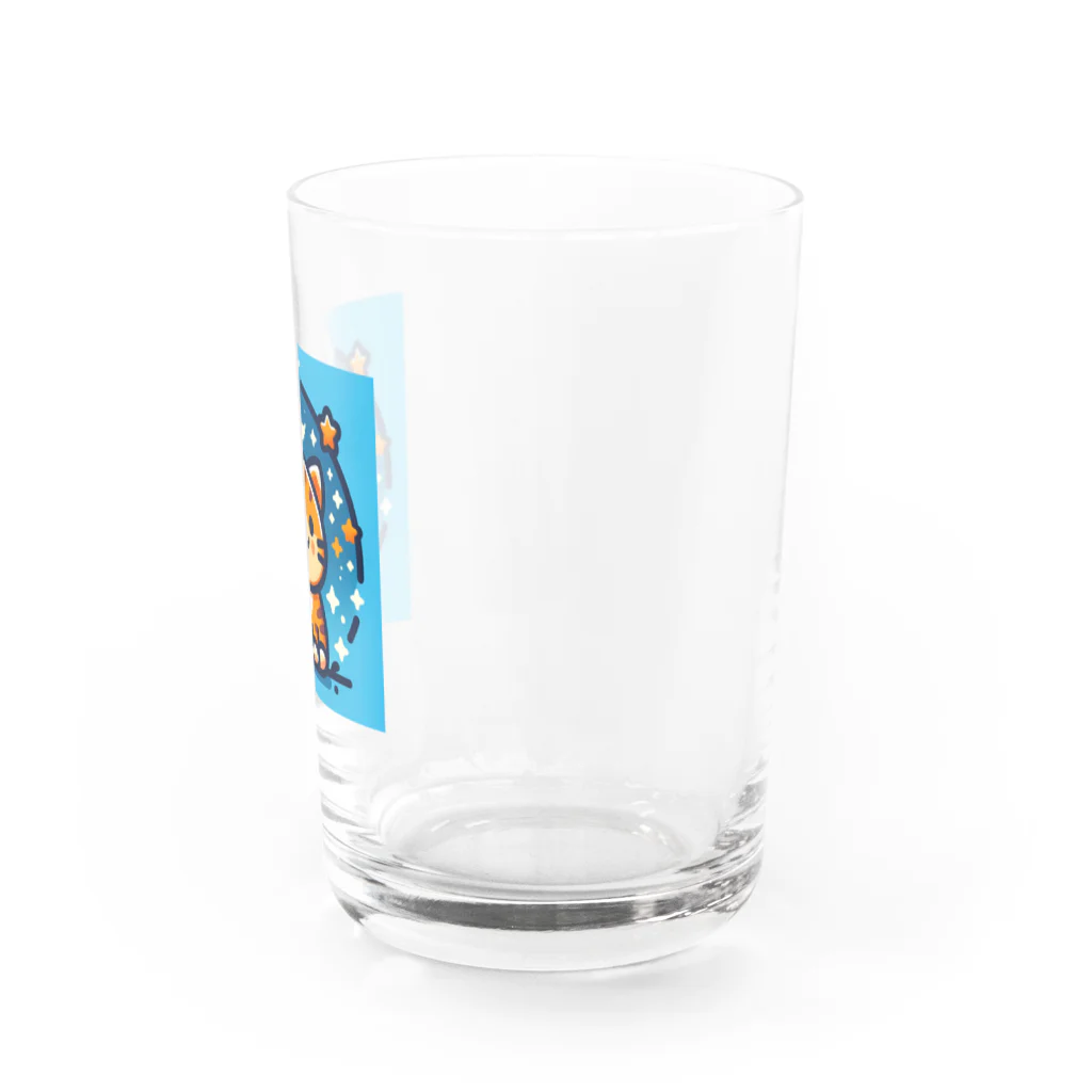 チャト猫の幸せになりたいチャト猫グッズ Water Glass :right