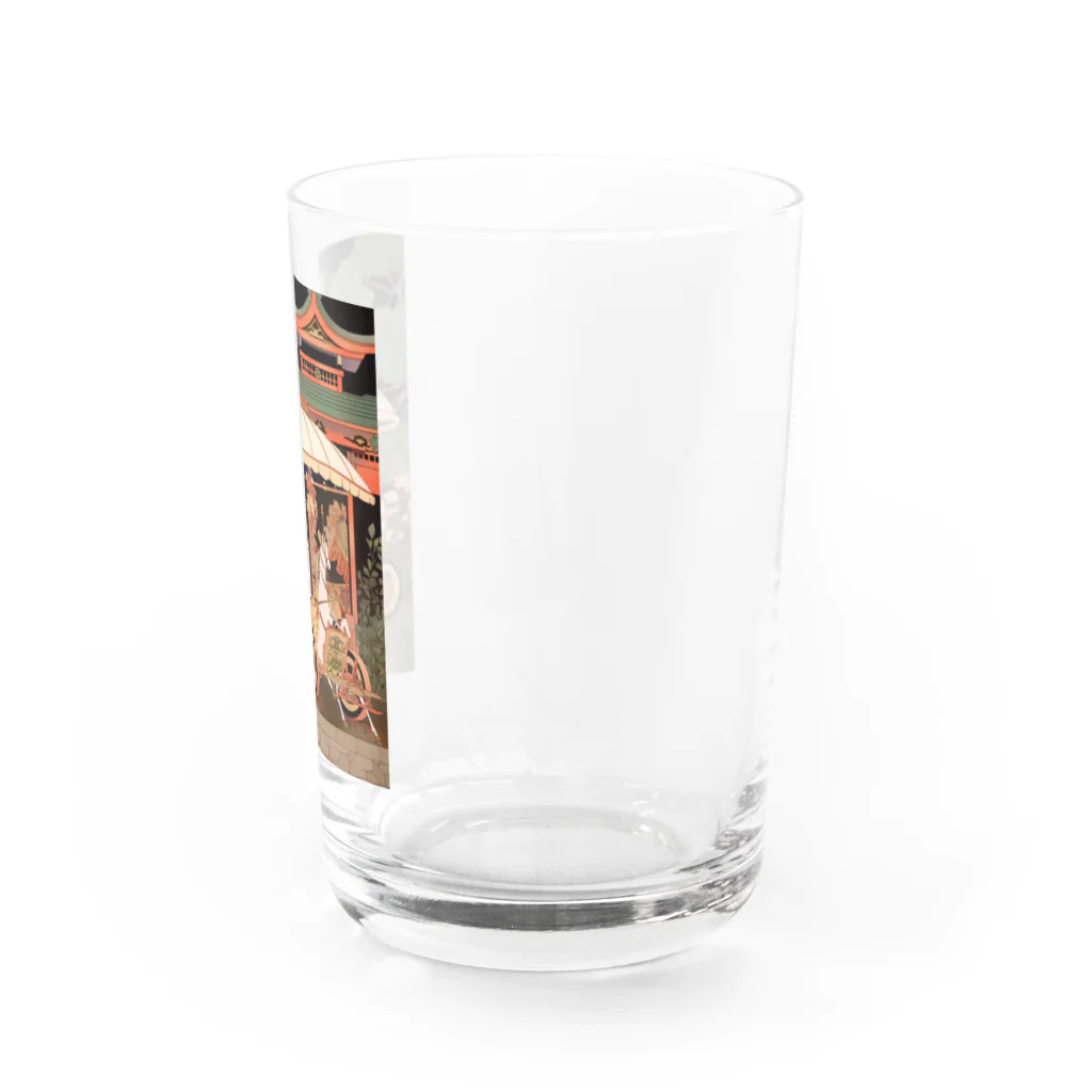 AQUAMETAVERSEの遊覧を楽しむ　クニちゃん　2496 Water Glass :right