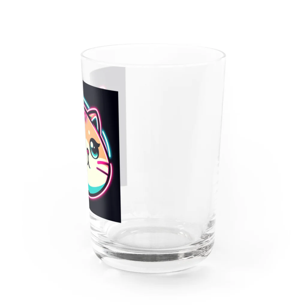 NeonSparkのエモネコ Water Glass :right