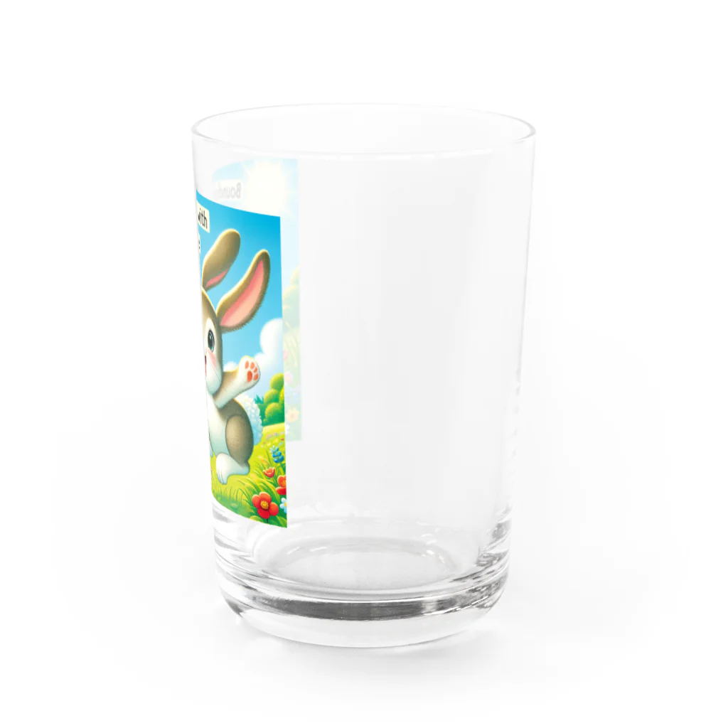 Yuya-Naganoの元気なウサギ Water Glass :right