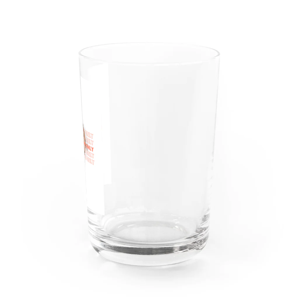 Holidayの猫 Water Glass :right