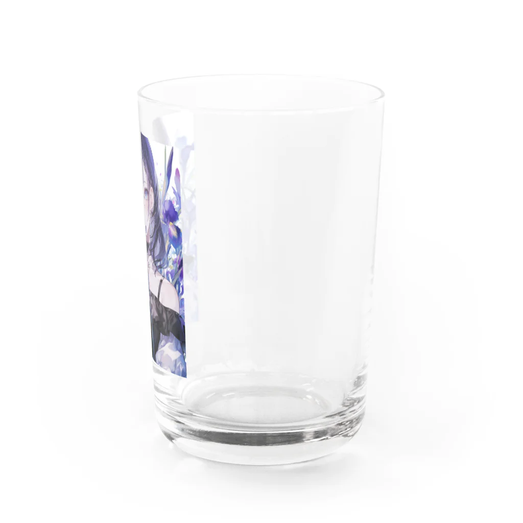 AQUAMETAVERSEの花菖蒲の優美な香り　BLUE PLUM  691 Water Glass :right