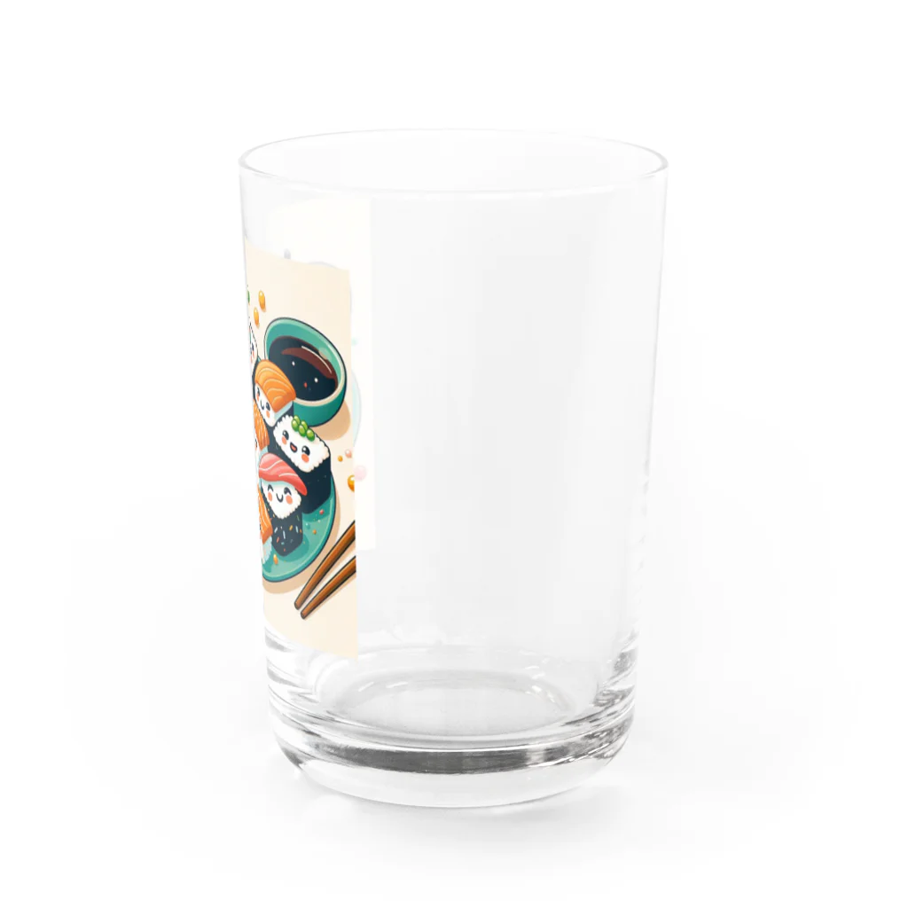 toto444のかわいいお寿司🍣 Water Glass :right