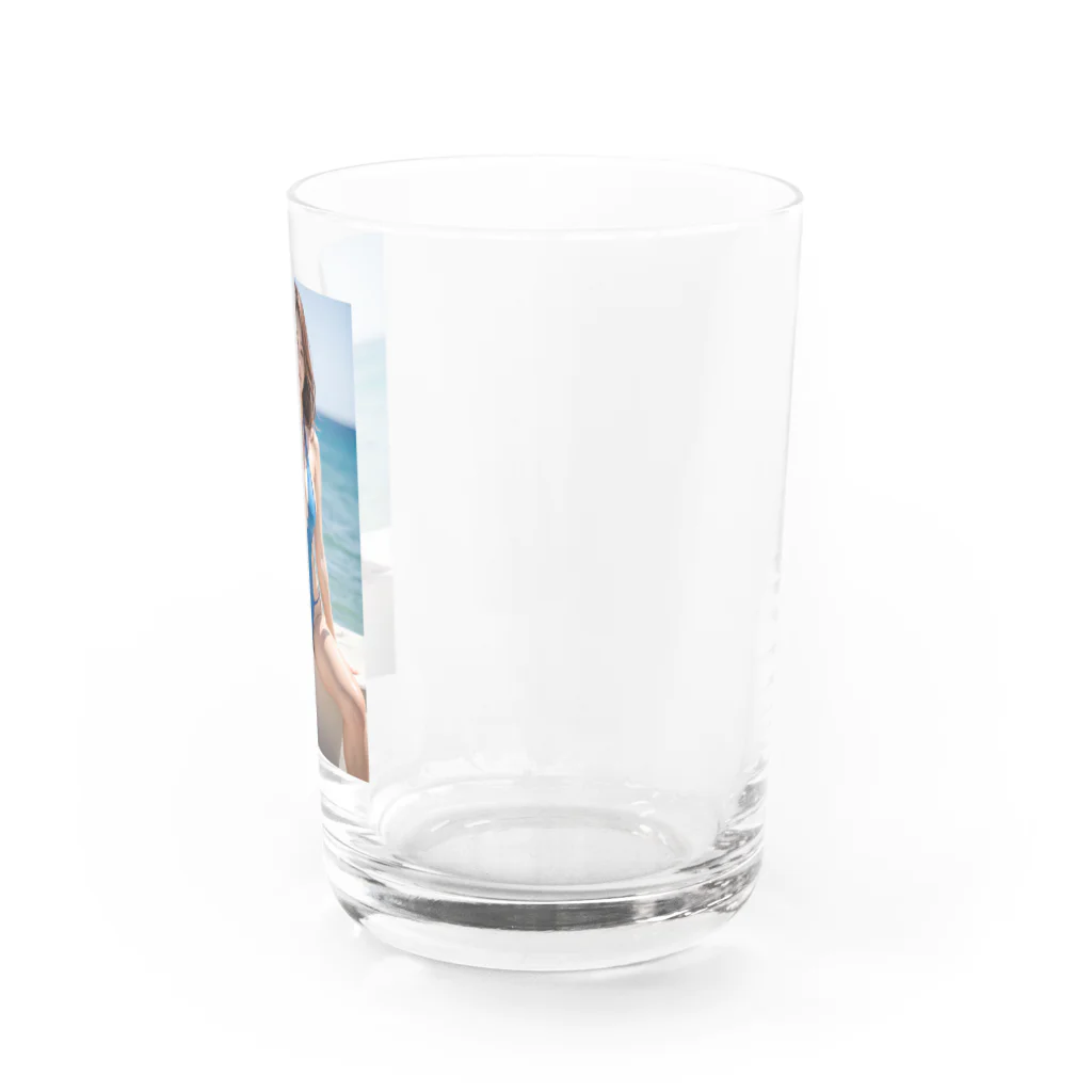 kamakirin011のAI美女の水着姿 Water Glass :right