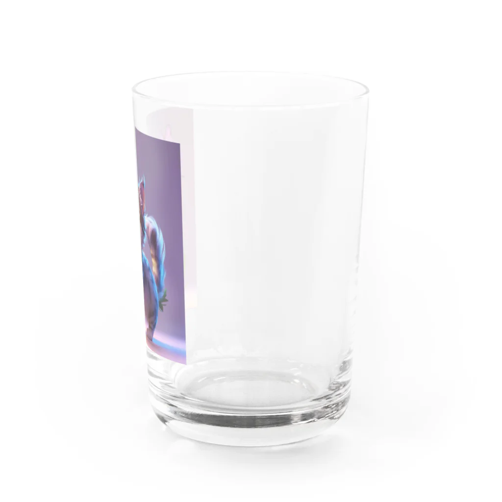 Kの猫と蝶々 Water Glass :right