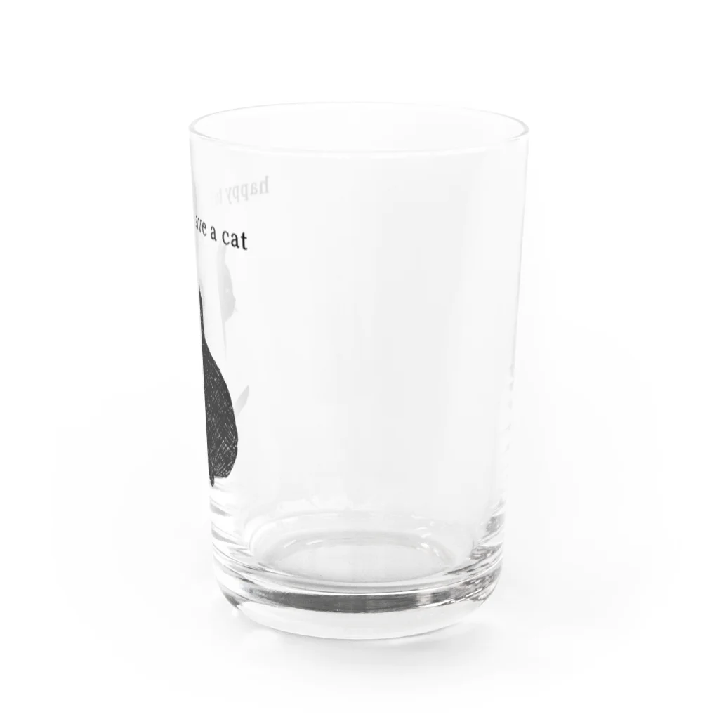 AruneMica35のhappy to have a cat Water Glass :right