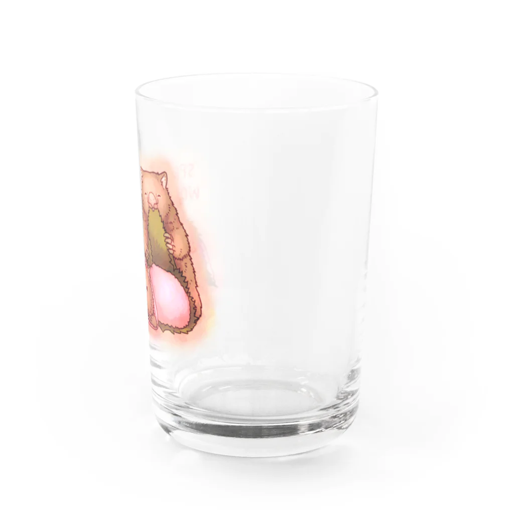 ナツの西瓜屋のSPRING WOMBATS Water Glass :right