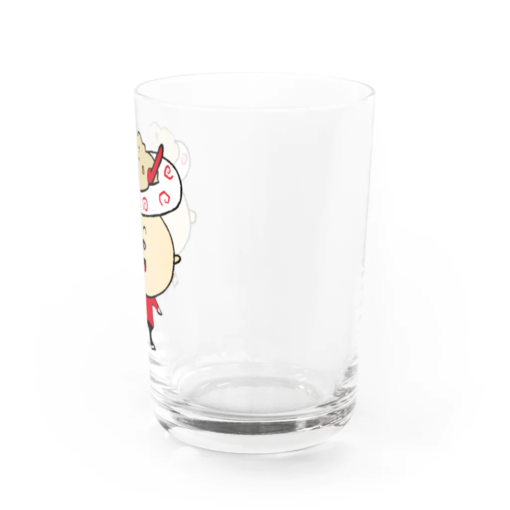 ふとまに雑貨店のちゃぁはんくん Water Glass :right