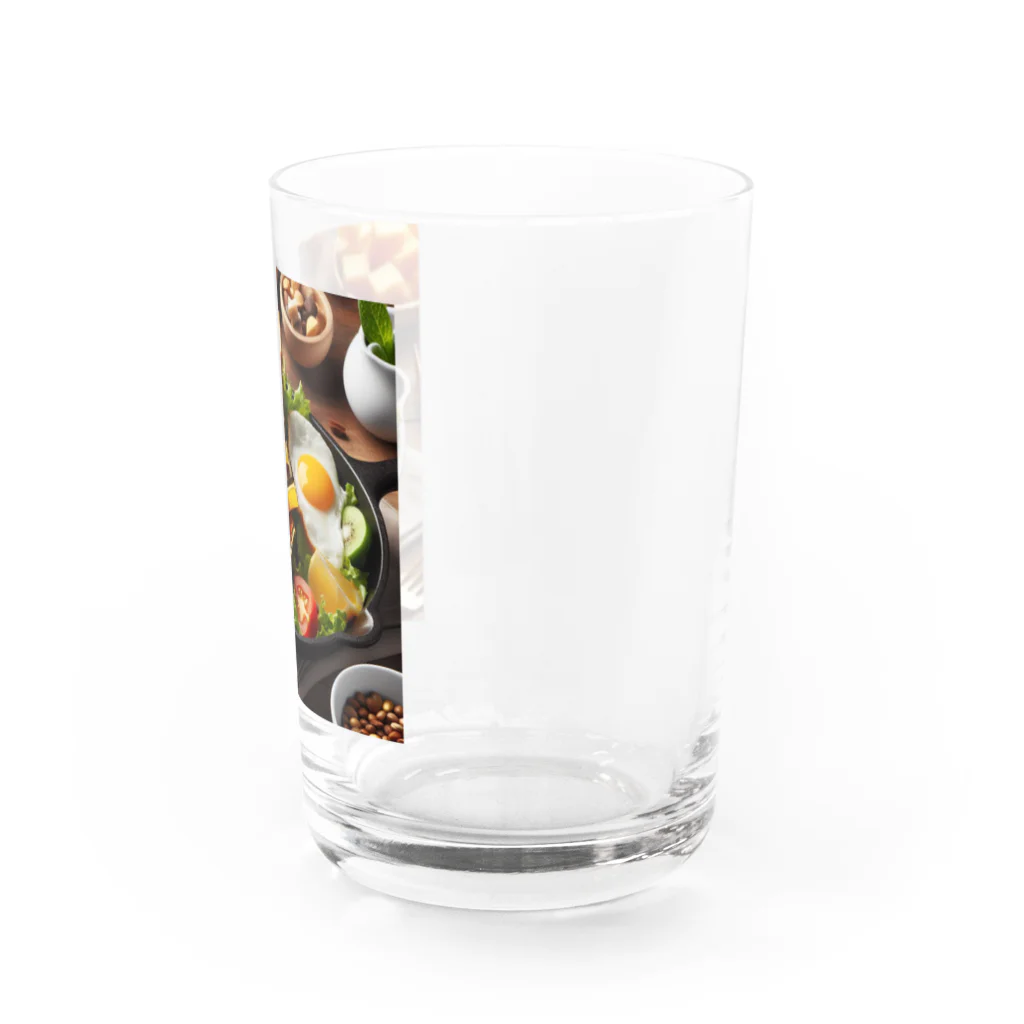 七太郎印のあさごはん Water Glass :right