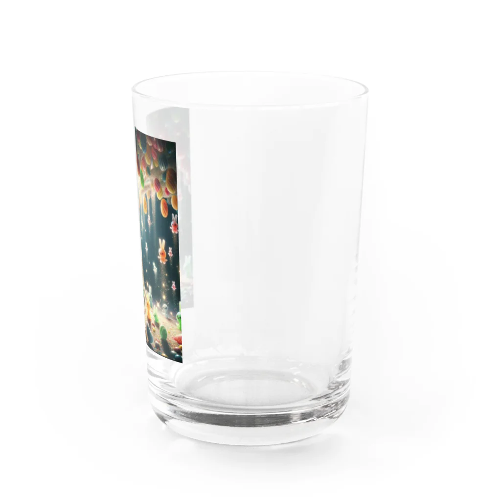 AIデザインちゃんの飴の木の妖精 Water Glass :right