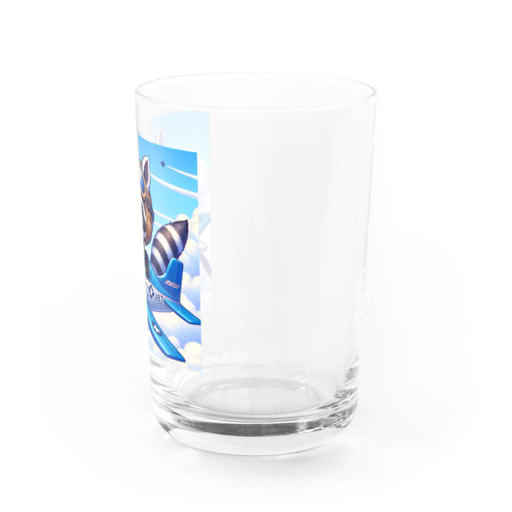 valtanamnのでふぉるめタッチな狸が操縦するレシプロ戦闘機 Water Glass :right