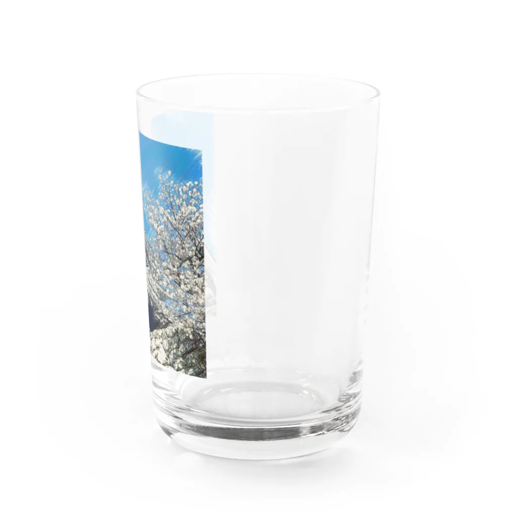 ピヨるっちの【浜松城】フォトアート Water Glass :right